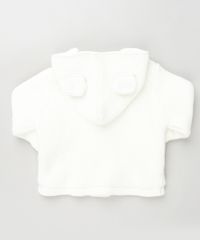 Blusao-Infantil-em-Trico-com-Capuz-e-Orelhas-Branco-9851830-Branco_2