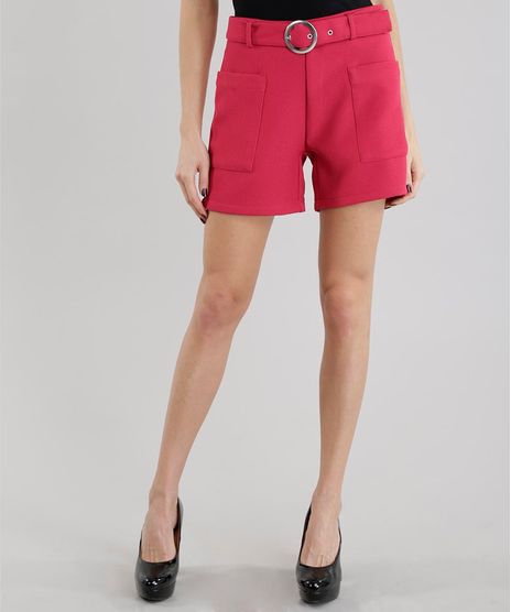 Short-em-Piquet-com-Cinto-Pink-8546147-Pink_1