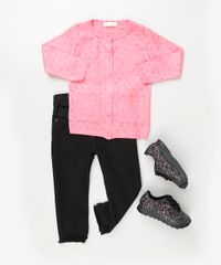 Cardigan-Infantil-em-Trico-Texturizado-com-Bolsos-Pink-9933966-Pink_3
