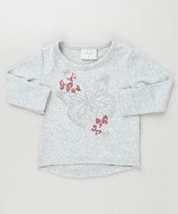 Sueter-Infantil-em-Trico-com-Borboleta-e-Paete-Cinza-Mescla-9919190-Cinza_Mescla_1