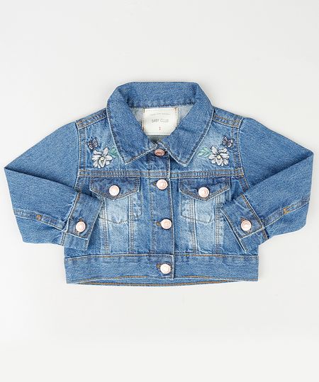 Jaqueta-Jeans-Infantil-com-Bordado-Floral-e-Bolsos-Azul-Medio-9894188-Azul_Medio_1 Jaqueta-Jeans-Infantil-com-Bordado-Floral-e-Bolsos-Azul-Medio-9894188-Azul_Medio_1