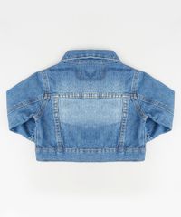Jaqueta-Jeans-Infantil-com-Bordado-Floral-e-Bolsos-Azul-Medio-9894188-Azul_Medio_2