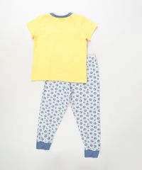 Pijama-Infantil-Tigre-Manga-Curta-Amarelo-9879628-Amarelo_2