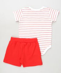 Conjunto-Infantil-de-Body-Listrado-Manga-Curta-Branco---Short-Vermelho-9929719-Vermelho_2
