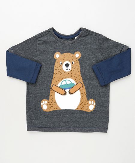 Camiseta-Infantil-com-Estampa-Interativa-de-Urso-Manga-Longa-Cinza-Mescla-Escuro-9910443-Cinza_Mescla_Escuro_1 Camiseta-Infantil-com-Estampa-Interativa-de-Urso-Manga-Longa-Cinza-Mescla-Escuro-9910443-Cinza_Mescla_Escuro_1