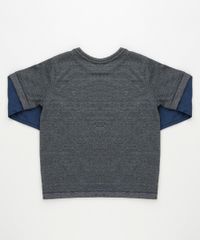 Camiseta-Infantil-com-Estampa-Interativa-de-Urso-Manga-Longa-Cinza-Mescla-Escuro-9910443-Cinza_Mescla_Escuro_2