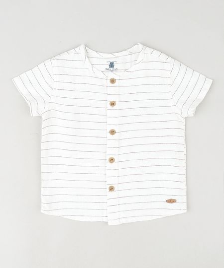 Camisa-Infantil-Listrada-Manga-Curta-Branca-9842885-Branco_1