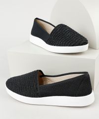 Tenis-Feminino-Grendha-Knit-com-Brilho-Preto-9941663-Preto_1