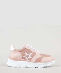Tenis-Feminino-Oneself-com-Bordado-de-Estrela--Rosa-9943067-Rosa_2