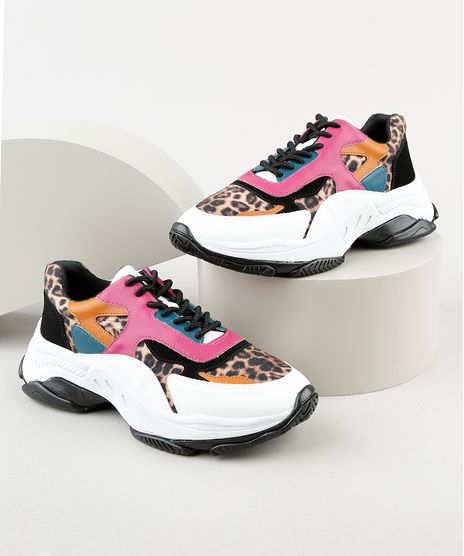 Tenis-Feminino-Oneself-Chunky-Estampado-Animal-Print-Onca-Multicor-9943076-Multicor_1