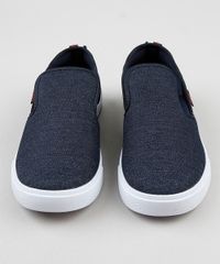 Tenis-Slip-On-Jeans-Masculino-Oneself-Azul-Escuro-9924408-Azul_Escuro_5