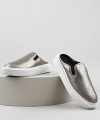 Tenis-Slip-On-Mule-Feminino-Oneself-com-Lurex-Dourado-9829612-Dourado_1