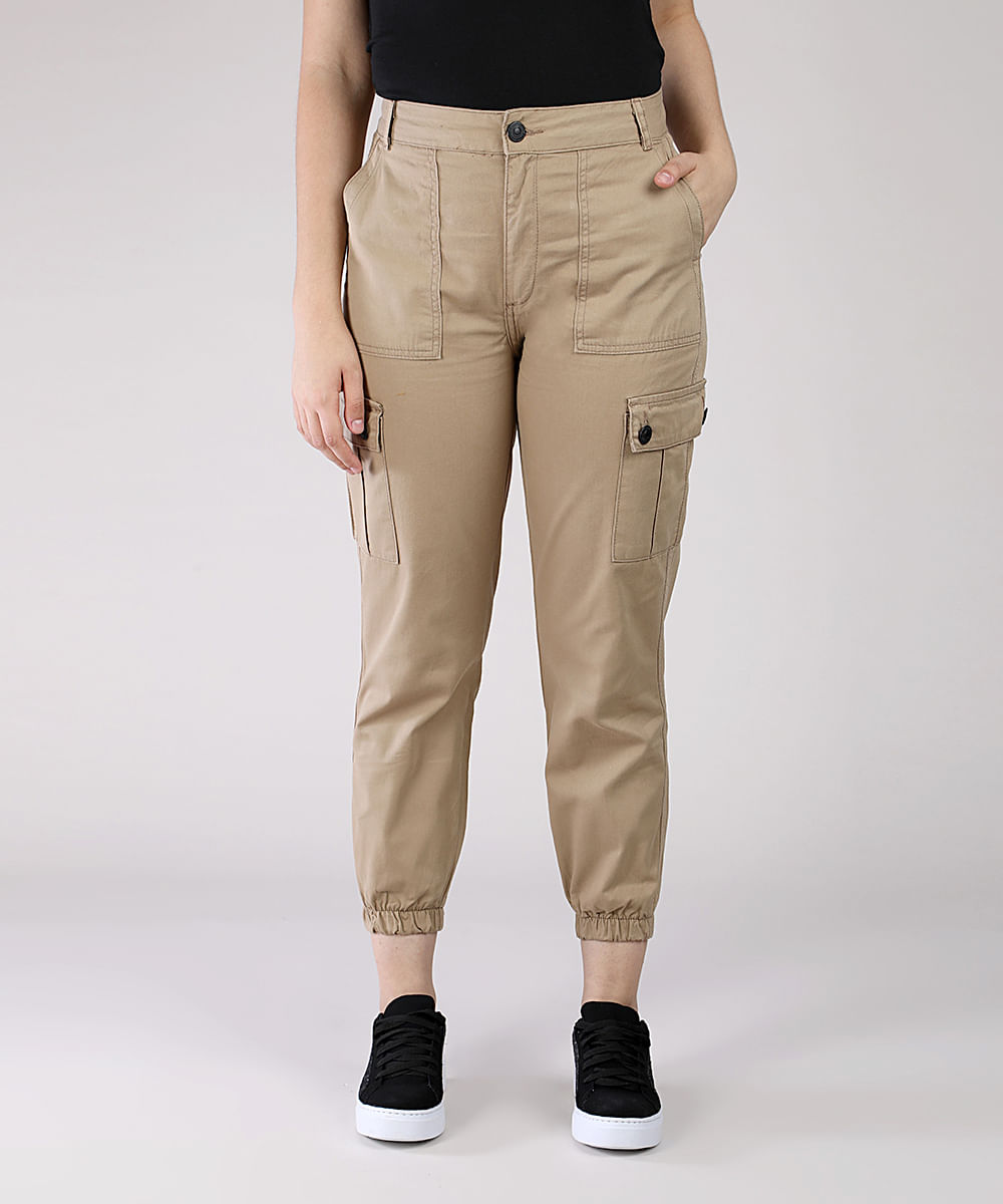 calca jogger feminina c&a