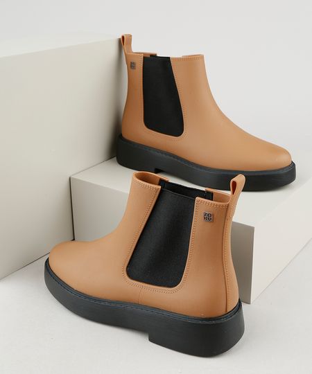Bota-Feminina-Zaxy-Chelsea-Road---Bolsa-Personalizada-Caramelo-9941604-Caramelo_1