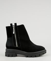 Bota-Feminina-Vizzano-Cano-Curto-em-Suede-com-Ziper-Preta-9943347-Preto_2