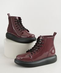 Bota-Coturno-Feminina-Zaxy-Trip-Vinho-9941613-Vinho_1