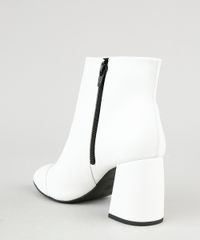 Bota-Feminina-Oneself-Cano-Curto-Salto-Medio-Bico-Quadrado-Branca-9945178-Branco_4