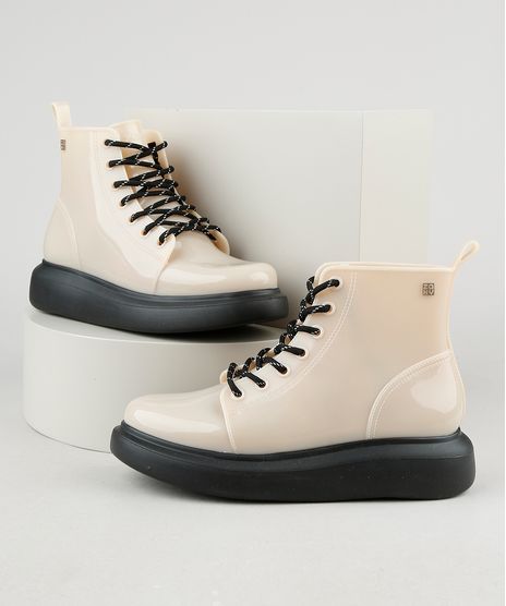 Bota-Coturno-Feminina-Zaxy-Trip-Cano-Curto-com-Recortes-Bege-9941610-Bege_1