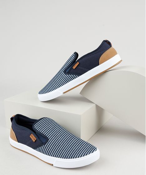 slip on masculino estampado