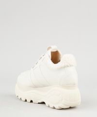 Tenis-Feminino-Oneself-Chunky-com-Pelo-Branco-9943077-Branco_4