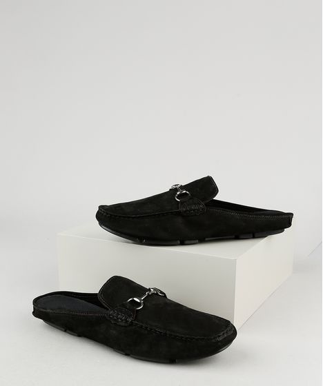 sapato mocassim mule masculino