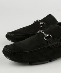 Mocassim-Mule-Masculino-Oneself-em-Suede-com-Fivela-Preto-9945925-Preto_3