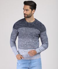 Sueter-Masculino-Degrade-Listrado-em-Trico-Gola-Careca--Cinza-Mescla-Escuro-9801196-Cinza_Mescla_Escuro_1 Sueter-Masculino-Degrade-Listrado-em-Trico-Gola-Careca--Cinza-Mescla-Escuro-9801196-Cinza_Mescla_Escuro_1