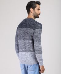 Sueter-Masculino-Degrade-Listrado-em-Trico-Gola-Careca--Cinza-Mescla-Escuro-9801196-Cinza_Mescla_Escuro_2 Sueter-Masculino-Degrade-Listrado-em-Trico-Gola-Careca--Cinza-Mescla-Escuro-9801196-Cinza_Mescla_Escuro_2