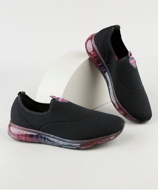 Tenis-Feminino-Actvitta-Knit-Running-com-Solado-Transparente-Preto-9876134-Preto_1