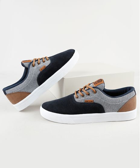 Tenis-Masculino-Ollie-em-Suede-com-Cadarco-Preto-9682618-Preto_1