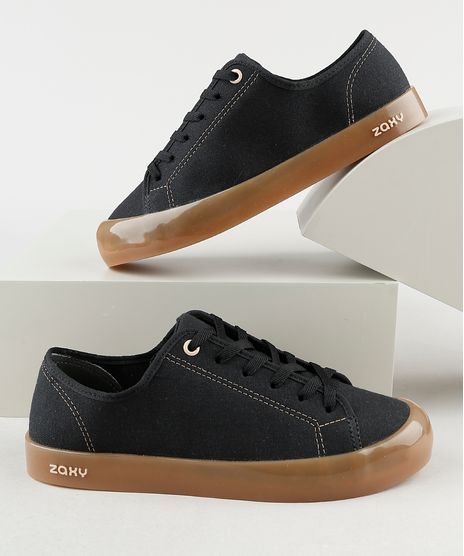 Tenis-Feminino-Zaxy-Daily-com-Cadarco-Preto-9941620-Preto_1