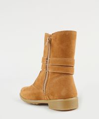 Bota-Infantil-Palomino-Cano-Medio-em-Suede-com-Fivelas-Bege-9926411-Bege_4