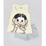 Conjunto-Magali-de-Regata-Amarela---Short-em-Moletom-Cinza-Mescla-8649910-Cinza_Mescla_1