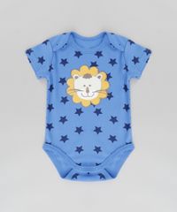 Body-Estampado--Leaozinho--em-Algodao---Sustentavel-Azul-8499578-Azul_1