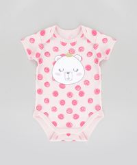 Body-Estampado--Ursinha--em-Algodao---Sustentavel-Rosa-Claro-8499530-Rosa_Claro_1