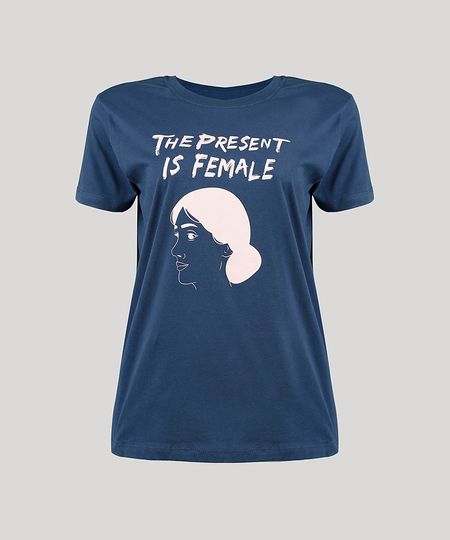 T-Shirt-Feminina-Mindset--The-Present-is-Female--Manga-Curta-Decote-Redondo-Azul-Marinho-9946221-Azul_Marinho_1 T-Shirt-Feminina-Mindset--The-Present-is-Female--Manga-Curta-Decote-Redondo-Azul-Marinho-9946221-Azul_Marinho_1