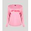 Sueter-Feminino-Mindset--Keep-Going--em-Trico-Decote-Redondo-Rosa-9949322-Rosa_1