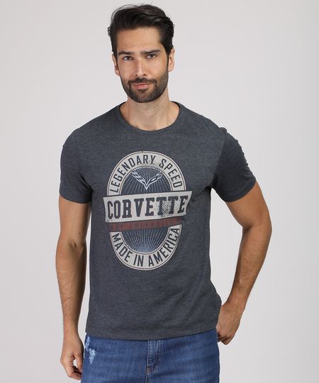 Camiseta-Masculina-Corvette-Manga-Curta-Gola-Careca-Cinza-Mescla-Escuro-9331671-Cinza_Mescla_Escuro_1 Camiseta-Masculina-Corvette-Manga-Curta-Gola-Careca-Cinza-Mescla-Escuro-9331671-Cinza_Mescla_Escuro_1
