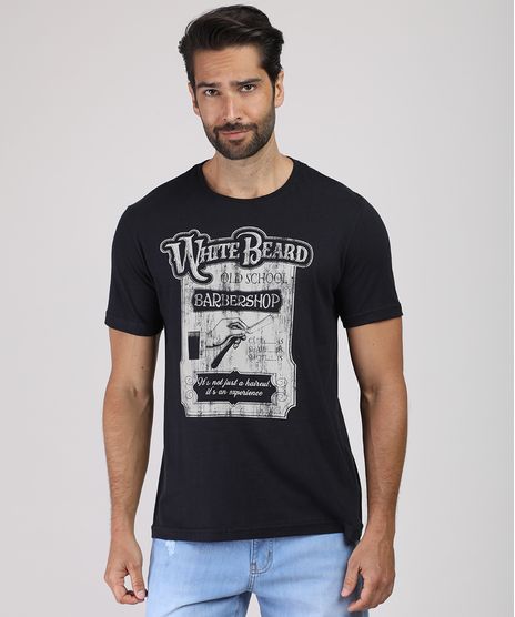 Camiseta-Masculina--Barbershop--Manga-Curta-Gola-Careca-Preta-9869512-Preto_1