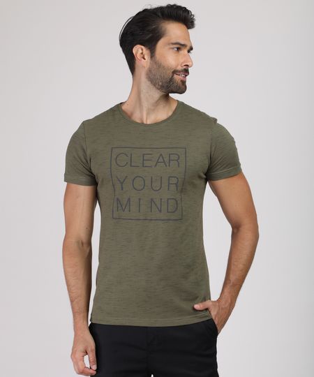 Camiseta-Masculina--Clear-Your-Mind--Manga-Curta-Gola-Careca-Verde-Militar-9888455-Verde_Militar_1 Camiseta-Masculina--Clear-Your-Mind--Manga-Curta-Gola-Careca-Verde-Militar-9888455-Verde_Militar_1