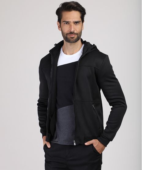 Blusao-Masculino-Slim-em-Moletom-com-Capuz-Preto-9792403-Preto_1