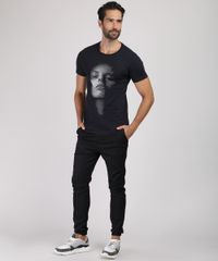 Camiseta-Masculina-Slim-Rosto-Manga-Curta-Gola-Careca-Preta-9946943-Preto_3