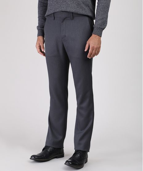 Calca-Social-Masculina-Reta-Alfaiatada-Cinza-Mescla-Escuro-9655463-Cinza_Mescla_Escuro_1