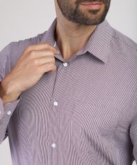 Camisa-Masculina-Comfort-Estampada-Xadrez-Manga-Longa-com-Bolso-Vinho-9831770-Vinho_4 Camisa-Masculina-Comfort-Estampada-Xadrez-Manga-Longa-com-Bolso-Vinho-9831770-Vinho_4