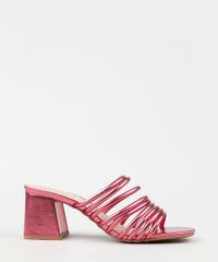 Tamanco-Feminino-Oneself-Metalizado-Salto-Medio-Rosa-Escuro-9945489-Rosa_Escuro_2