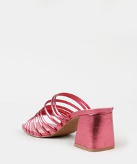 Tamanco-Feminino-Oneself-Metalizado-Salto-Medio-Rosa-Escuro-9945489-Rosa_Escuro_4