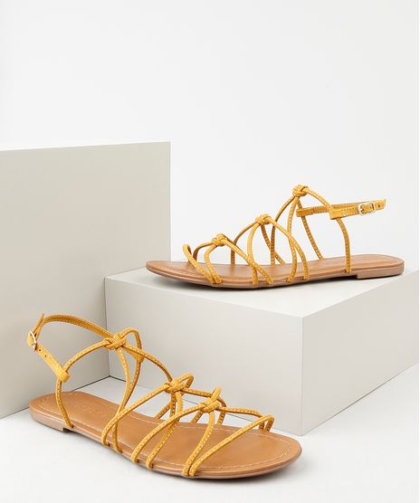 Rasteirinha-Feminina-Oneself-em-Suede-com-No-Mostarda-9876241-Mostarda_1