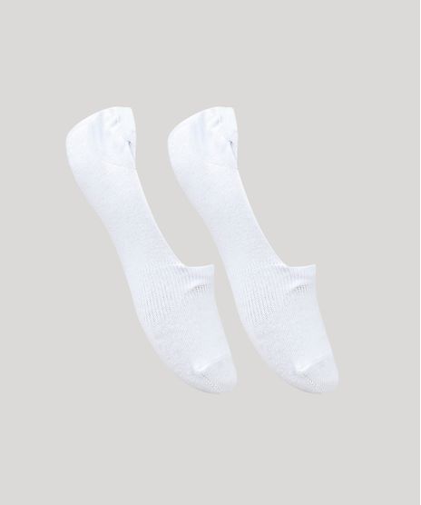 Kit-de-2-Meias-Masculinas-Invisiveis-Branco-9946237-Branco_1