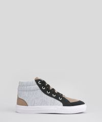 Tenis-Cano-Alto-com-Recortes-em-Suede-Cinza-8688902-Cinza_1