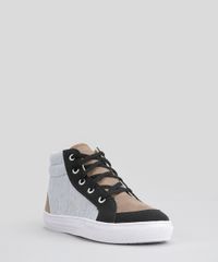 Tenis-Cano-Alto-com-Recortes-em-Suede-Cinza-8688902-Cinza_2